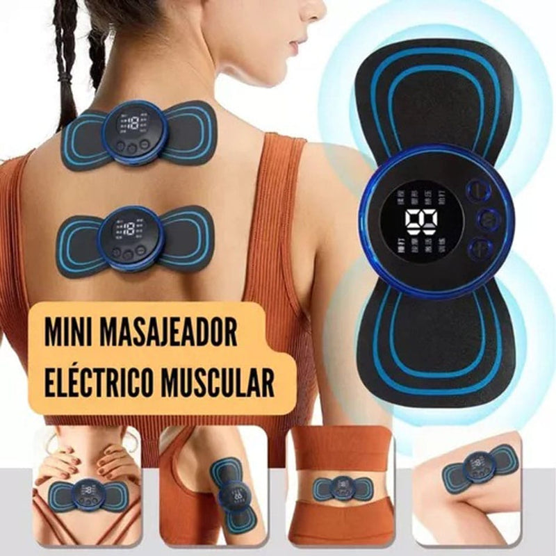 Mini Masajeador Muscular Eléctrico